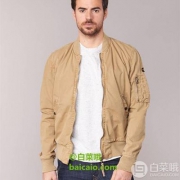 M码，Schott NYC 男士纯棉飞行员夹克 Prime会员免费直邮含税