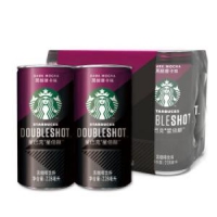 STARBUCKS 星巴克 星倍醇 黑醇摩卡味 浓咖啡饮料 228ml*6罐  *4件
