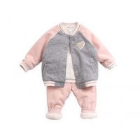 Marc&Janie 马克珍妮 女童棒球服套装 *2件 298元包邮（需用券，合149元/件）
