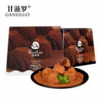 甘滋罗 松露型 黑巧克力 散装 400g（代可可脂）