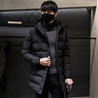 豪派龙 男士 中长款 加厚棉衣