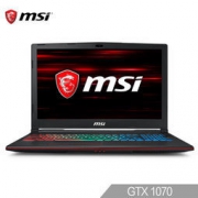 京东PLUS会员：msi 微星 GP63 15.6英寸游戏本（i7-8750H、8G、1TB+128GB、GTX1070 8G）