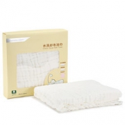 双11特价：PurCotton 全棉时代 水洗纱布浴巾 80*140cm 2盒装