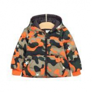 kids MAXWIN 马威 儿童梭织防水连帽羽绒服