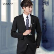 SAROUYA 男士西服套装（上衣+西裤） 送领带