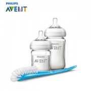 AVENT 新安怡 SCF679/77 宽口径自然顺畅 玻璃奶瓶套装 +凑单品