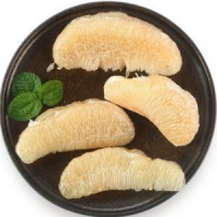 五丰 美仑达 精品琯溪蜜柚 白心柚子2粒装 2kg-2.5kg *11件