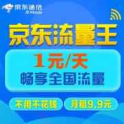 京东通信 京东流量王卡 9.9元/月