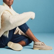 双十一预售，Clarks 其乐 Desert Boot 女士经典沙漠靴 多色