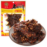 金角 老四川 麻辣牛肉干 60g*12件