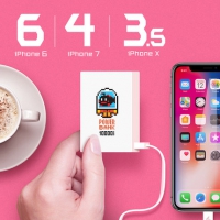 iChoco 黑鱼 超薄迷你移动电源10000mAh 多款 送防尘袋