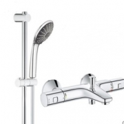高仪（GROHE ）  27333000+34598000 恒温淋浴水龙头单花洒套装