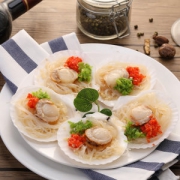 领鲜未来 即食蒜蓉粉丝扇贝 6枚*7袋