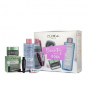 L'Oréal Paris 欧莱雅 面部清洁三件套装（面膜50ml+卸妆水400ml+睫毛膏91.ml） £10 凑单直邮