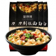 金沙河 刀削挂面500g*4包