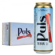 Puls 宝乐氏 经典小麦啤酒 500ml*24听  *3件