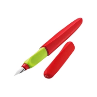 百利金（Pelikan）  Twist系列 P457 钢笔 红色 M尖