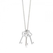 TIFFANY & Co KEYS系列 28277075 钥匙吊坠项链