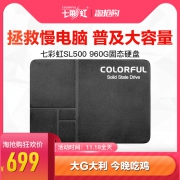 700块钱就能退烧！七彩虹 SL500 960G 固态硬盘