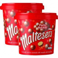 Maltesers 麦提莎 麦丽素 进口巧克力 465g*2桶 125元含税包邮
