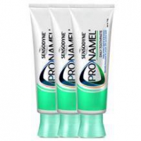 1日10点：舒适达 Sensodyne Pronamel 速效抗敏系列牙膏 3支装 *2件