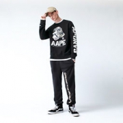 11日0点、双11预告： Aape 3380XX9/FW 男士印花卫衣