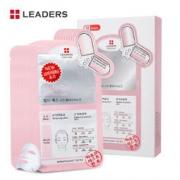 PLUS会员：LEADERS 丽得姿 领先润美焕彩亮颜修复面膜 25ml*10片/盒(保湿补水滋润 睡眠 亮肤 护肤品） *3件