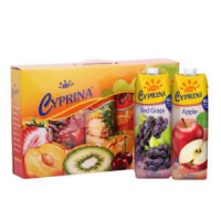Cyprina 塞浦丽娜 5种口味果汁礼盒 1L*5盒