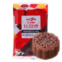 7式 烘焙原料 月饼馅料 红豆沙馅 200g