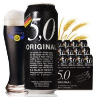 5.0 ORIGINAL 黑啤啤酒 500ml*24听 *3件