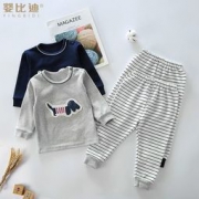 婴比迪 男童女童家居服两件套