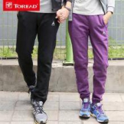 探路者 旅行系列 情侣款户外运动卫裤