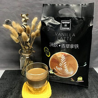 马来进口 沃欧 香草拿铁 速溶咖啡 16g*50条