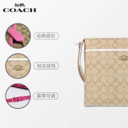 COACH 蔻驰 34938 经典双C印花PVC斜挎包