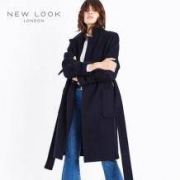 双11预告：NEW LOOK 5450686 女士羊毛混纺大衣