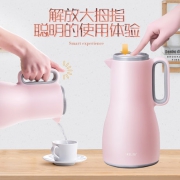 物生物 欧式家用保温壶 1.5L 欧洲红胆玻璃技术 四色可选