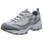 Skechers 斯凯奇 D'LITES系列 女 时尚情侣运动休闲鞋 11955-BKW