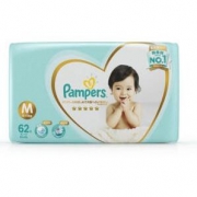 Pampers 帮宝适 一级帮系列 婴儿纸尿裤 M62片 *7件