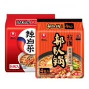 NONGSHIM 农心 方便面速食大礼包（辣白菜拉面*5+部队锅拉面*5） *3件 +凑单品