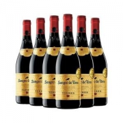 TORRES 桃乐丝 公牛血金标干红葡萄酒 750ml*6支