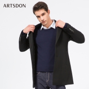 Artsdon 阿仕顿 中长款修身 含羊毛 加厚大衣