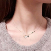 SWAROVSKI 施华洛世奇 Duo Clover 5139471 四叶草项链