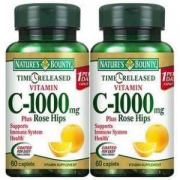 美国原产 自然之宝 维生素C 1000mg*60粒*2瓶
