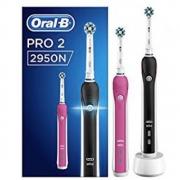 欧乐B（Oral-B）  Pro 2 2950N 特别版 3D电动牙刷2支装