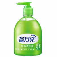 蓝月亮 芦荟抑菌洗手液 300g *2件 9.8元（2件5折，合4.9元/件）