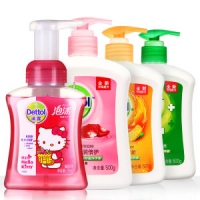 滴露（Dettol）  健康抑菌洗手液4瓶装 500ml*3瓶+250ml*1瓶