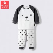 TINSINO 纤丝鸟 儿童秋衣秋裤套装 *2件