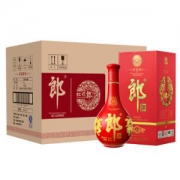 郎酒 红花郎 十年（10年） 酱香型白酒 53度 500ml*6瓶