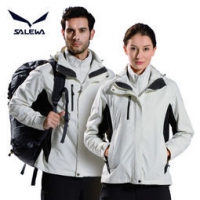 SALEWA 沙乐华 174087/174088 情侣款三合一冲锋衣 499元包邮（699-200）