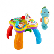 Fisher-Price 费雪 BJV34 学习桌+安抚海马 新生儿